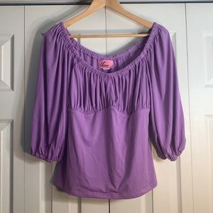 Vixen by Micheline Pitt Vacation Blouse